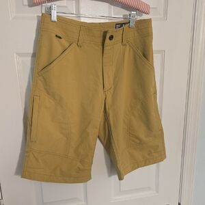 Kuhl Men's Cargo Shorts in Mustard